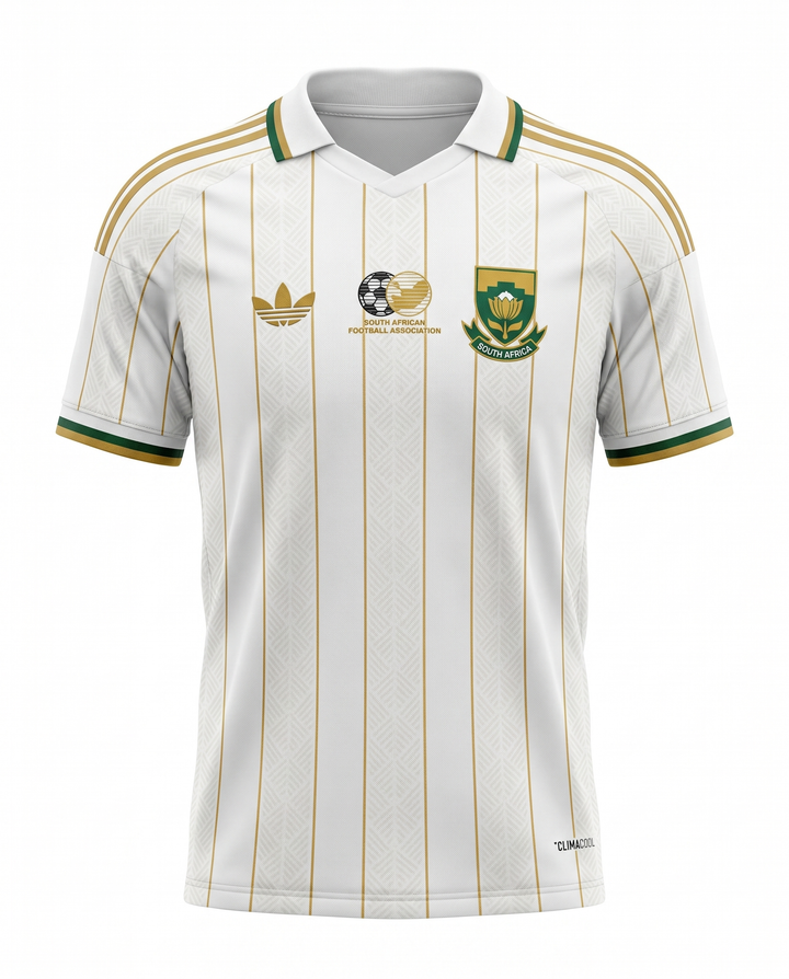 Maillot Afrique du Sud 26/27 Edition speciale Blanc