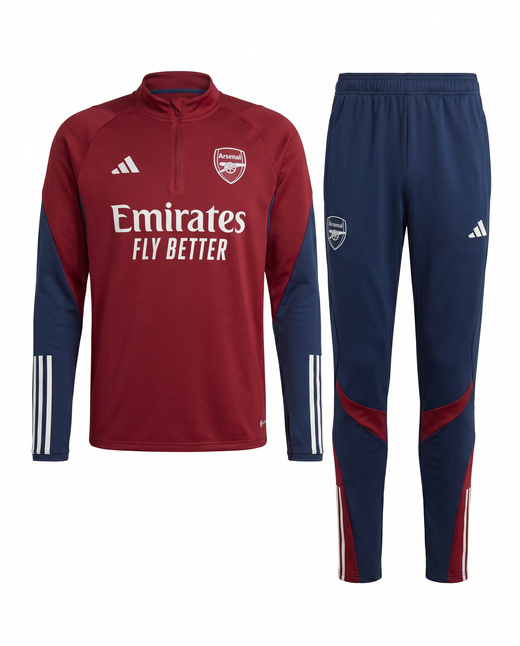Survetement Arsenal 2025/26 Entrainement Rouge