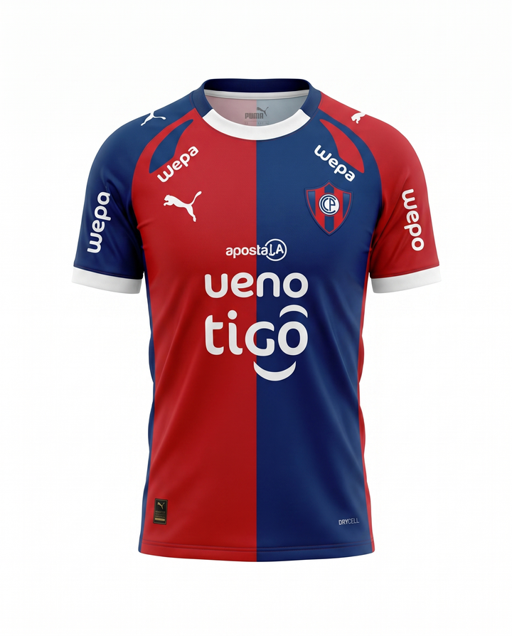 Maillot Club Cerro Porteño 26/27 Domicile