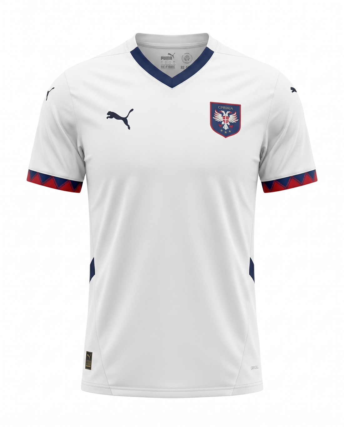 Maillot Serbia 24/25 Exterieur