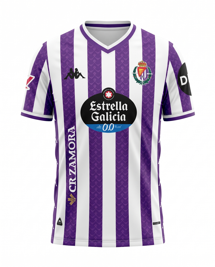 Maillot Real Valladolid 25/26 Domicile