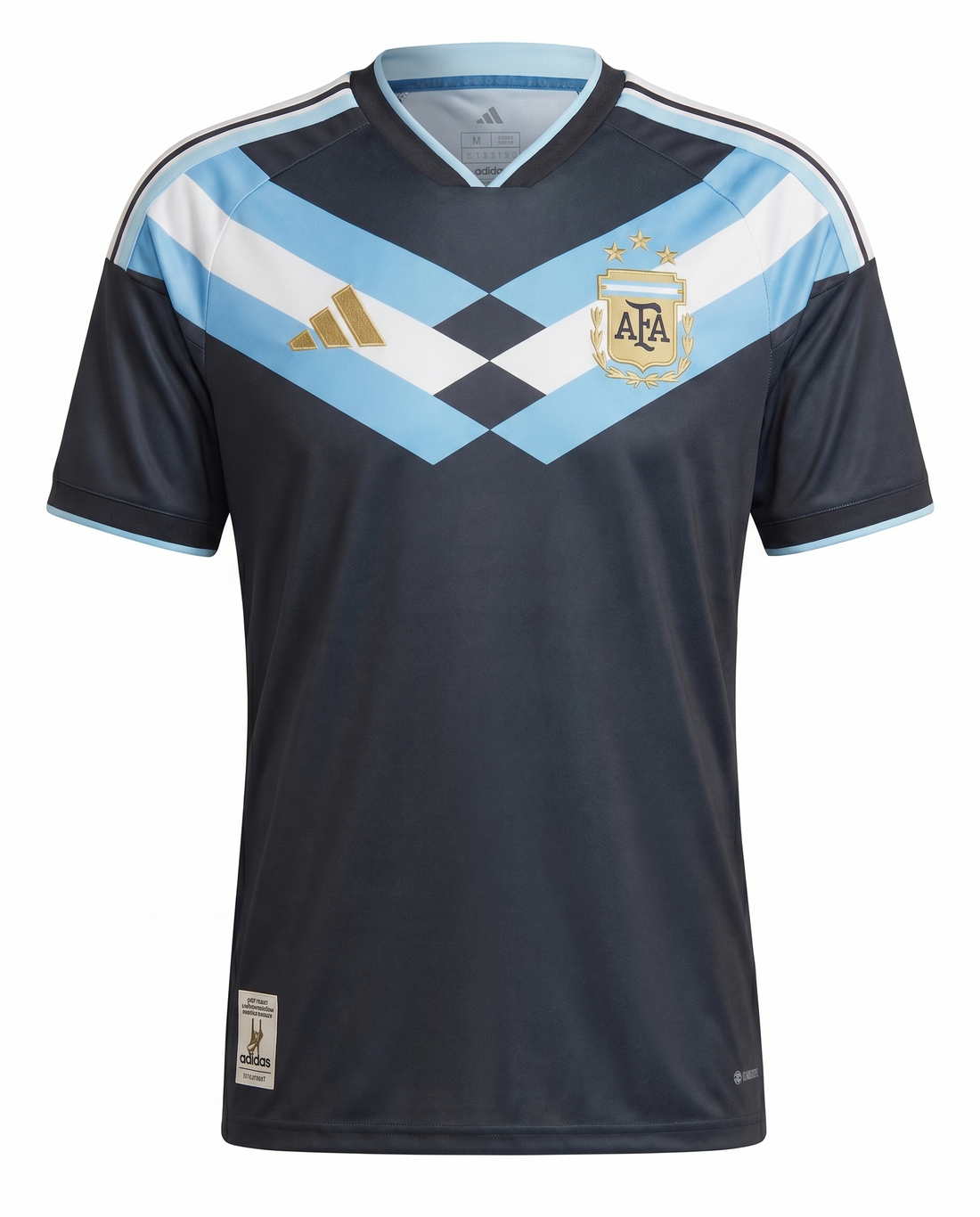 Maillot Argentine 26/27 Entrainement Noir Bleu