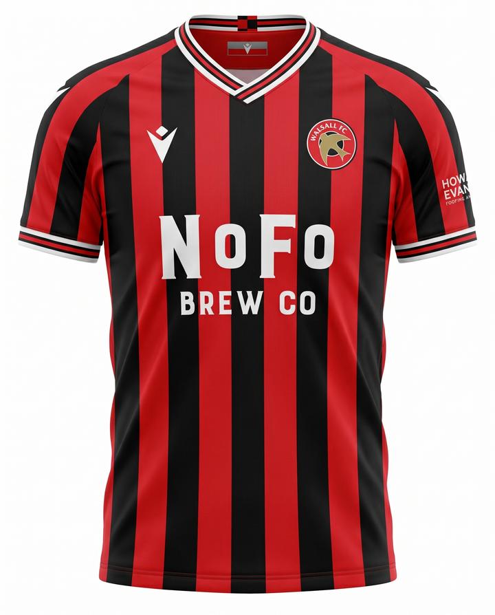 Trikot Walsall Football Club 25/26 Heim